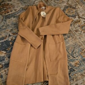 Elegant Tan Trench Coat for Women